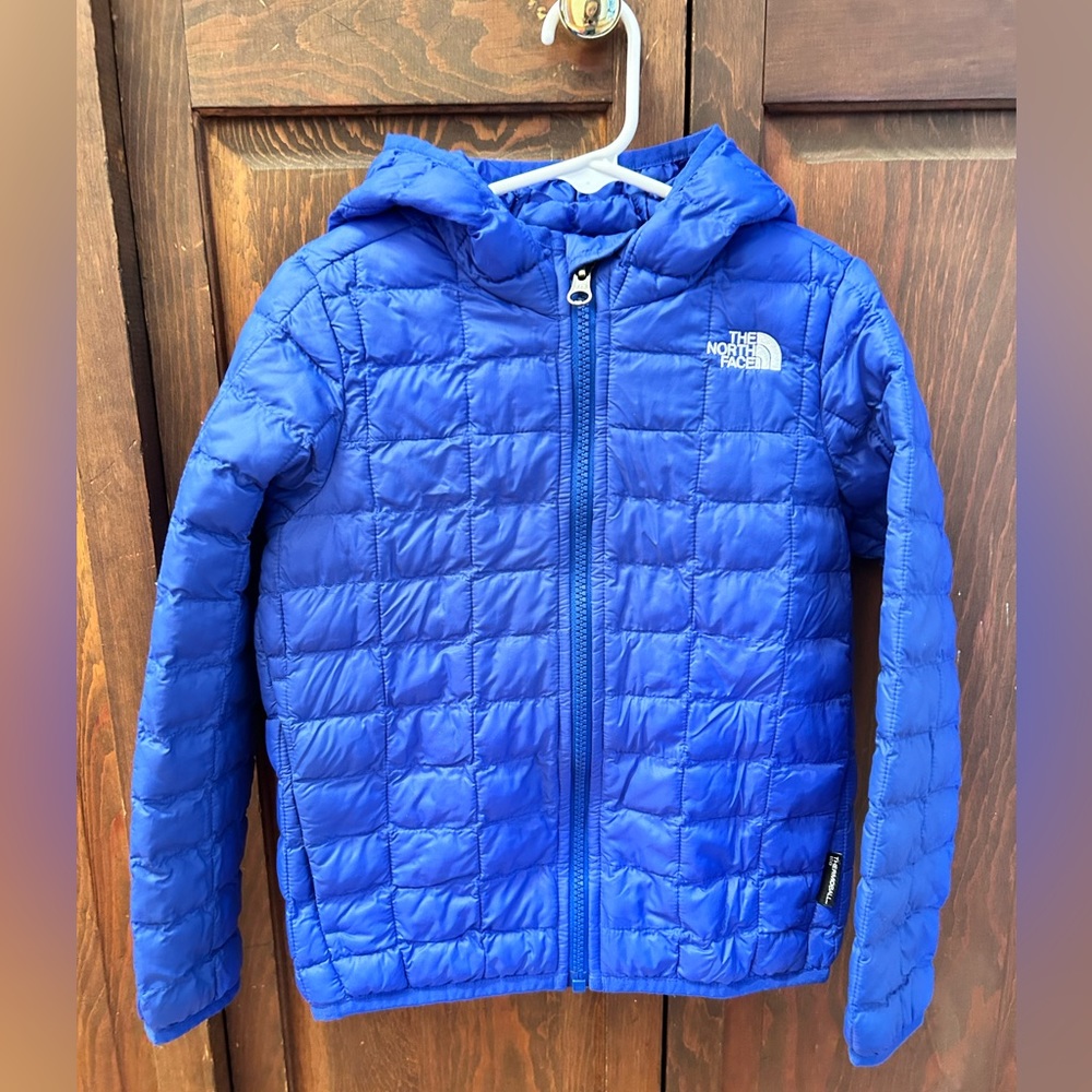 North Face nano puff hooded jacket.